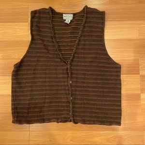 Striped vest